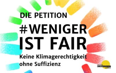 Petition – #wenigeristfair
